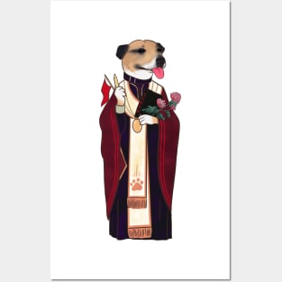 MFM Saint Frank the Dog Posters and Art